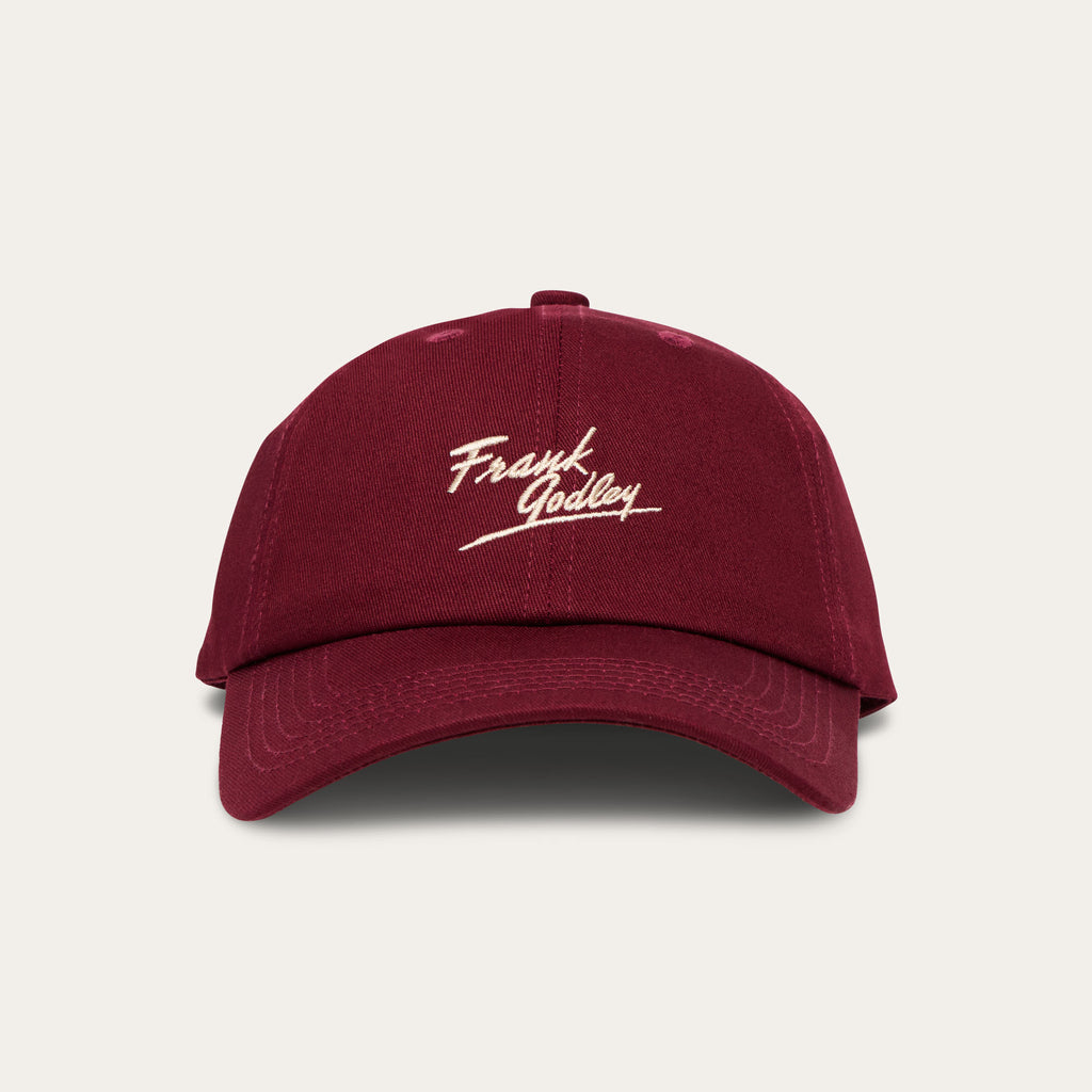 Frank Godley Signature Burgundy Cap.