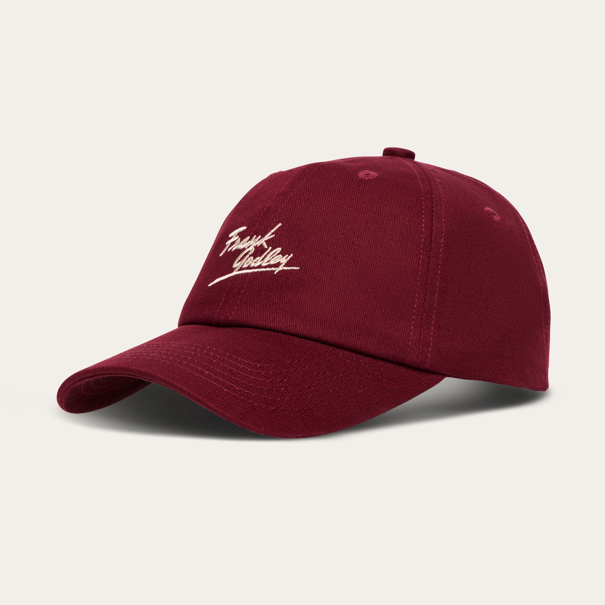 Frank Godley Signature Burgundy Cap.