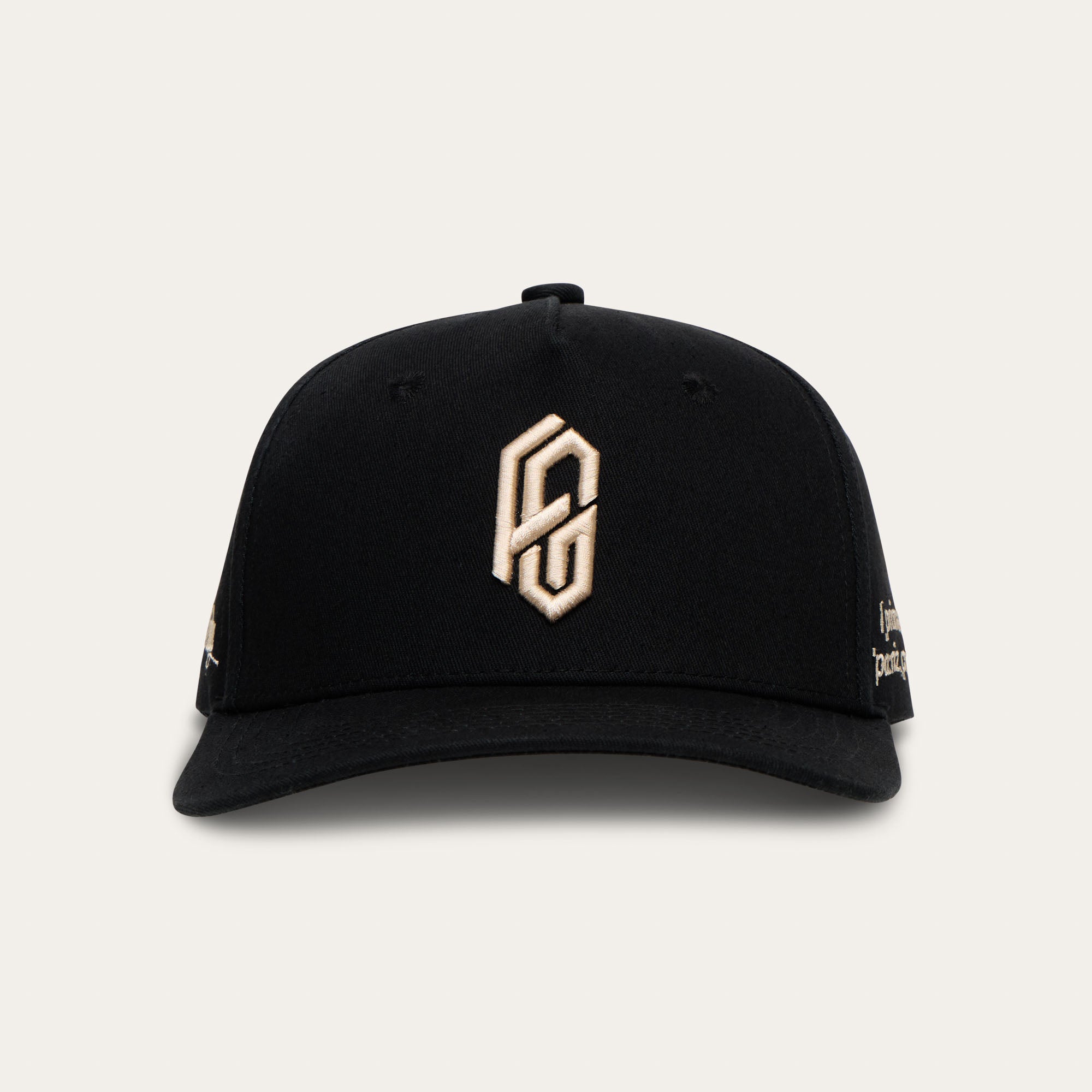 FG Icon Black & Nude Hat.